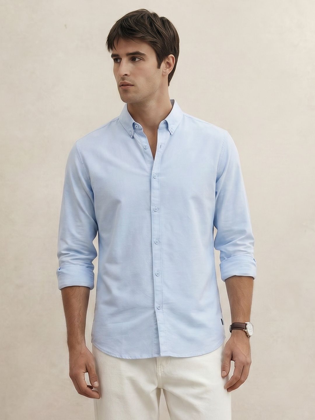 THE SHIRT CODE Men Casual Shirt