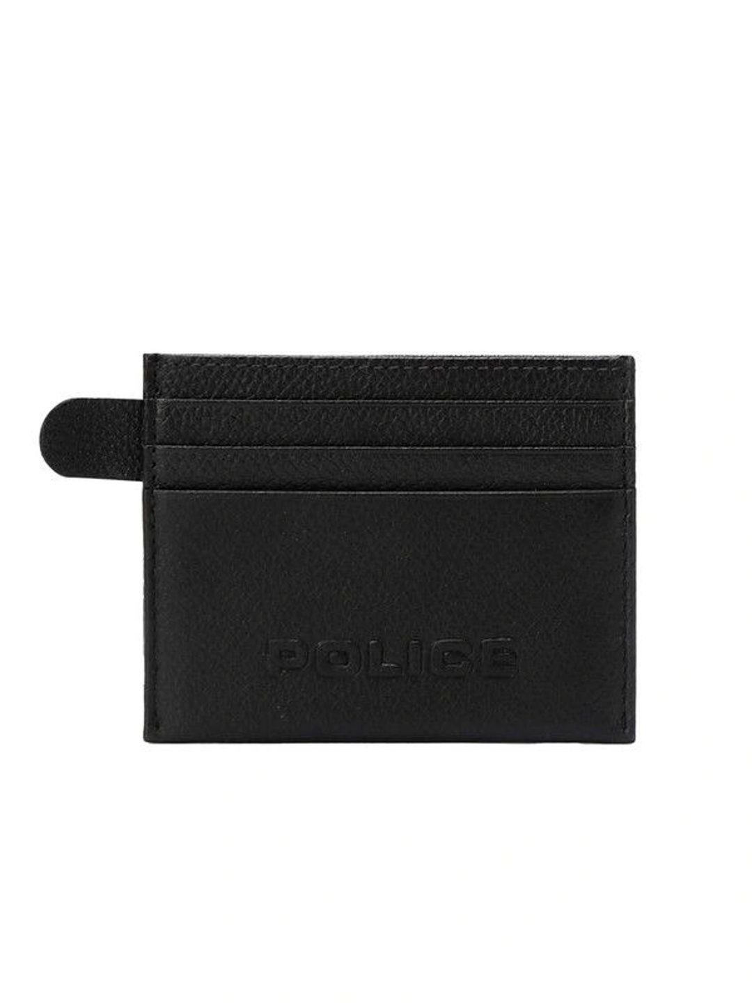 Police Men Leather Card Holder