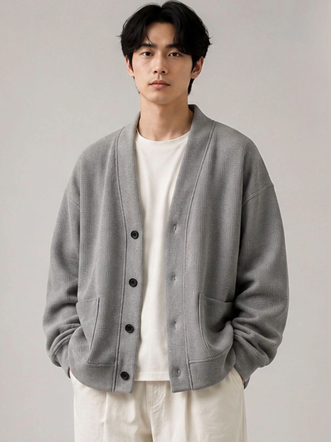 StyleCast Men Open Front Jacket