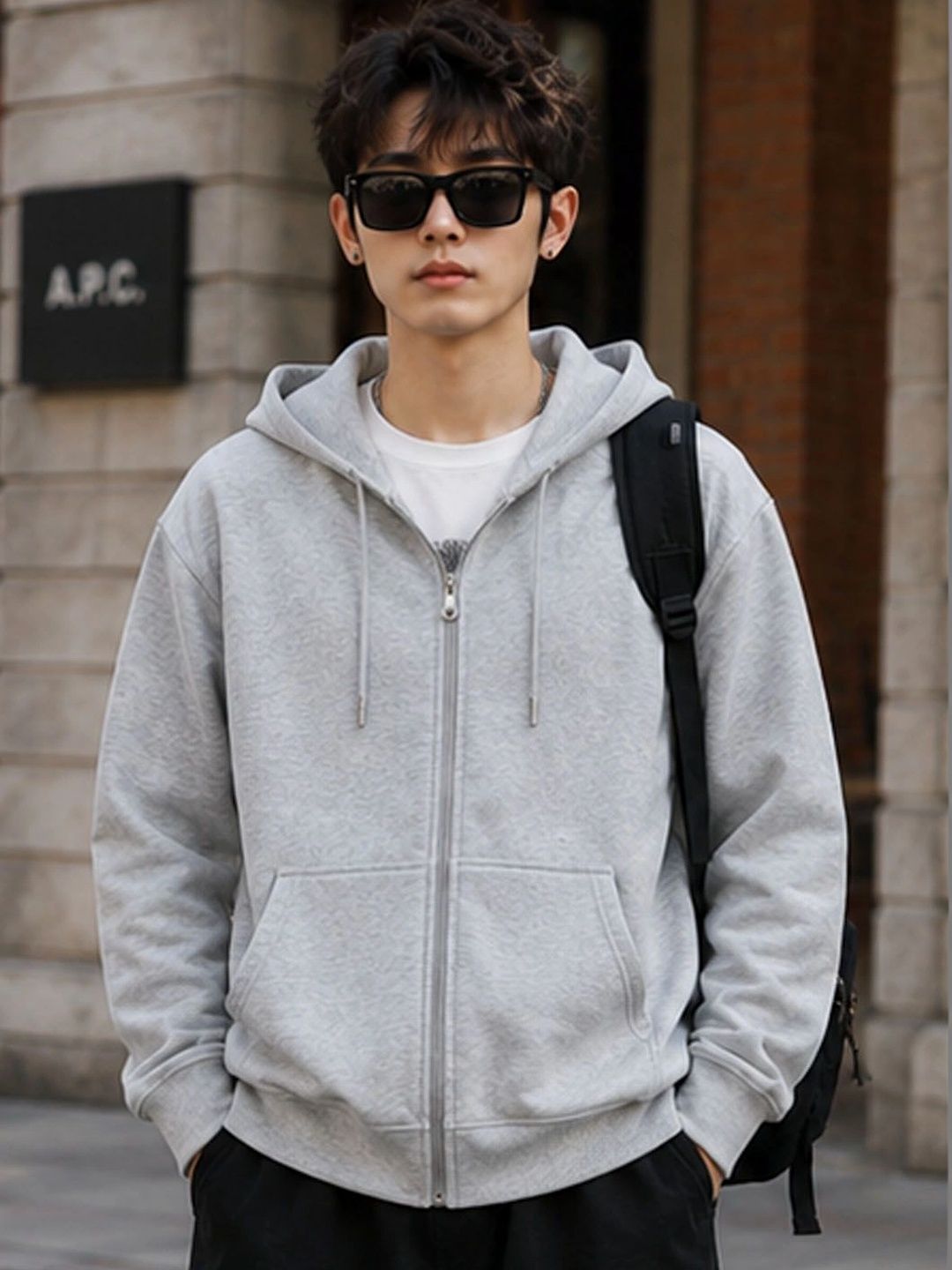 StyleCast Men Open Front Jacket