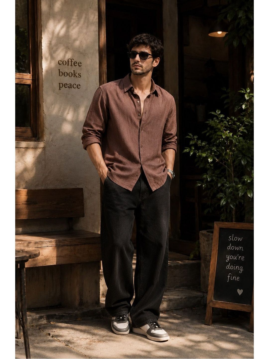 XKIND Men Standard Casual Shirt