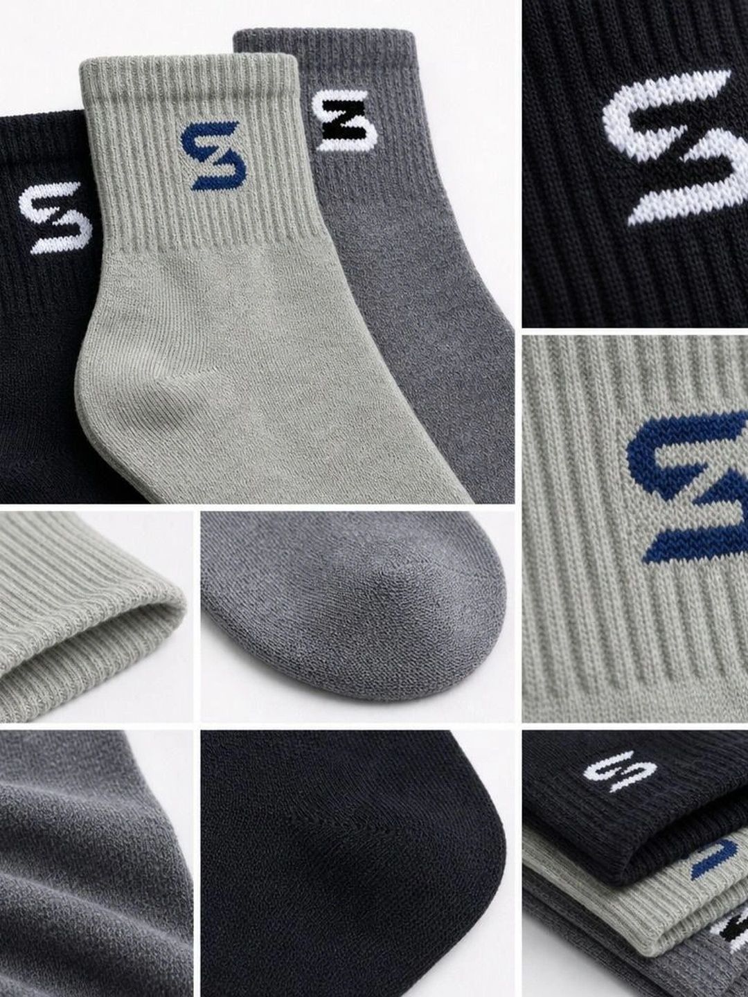 sakyastars Men Pack of 6 Above Ankle Socks