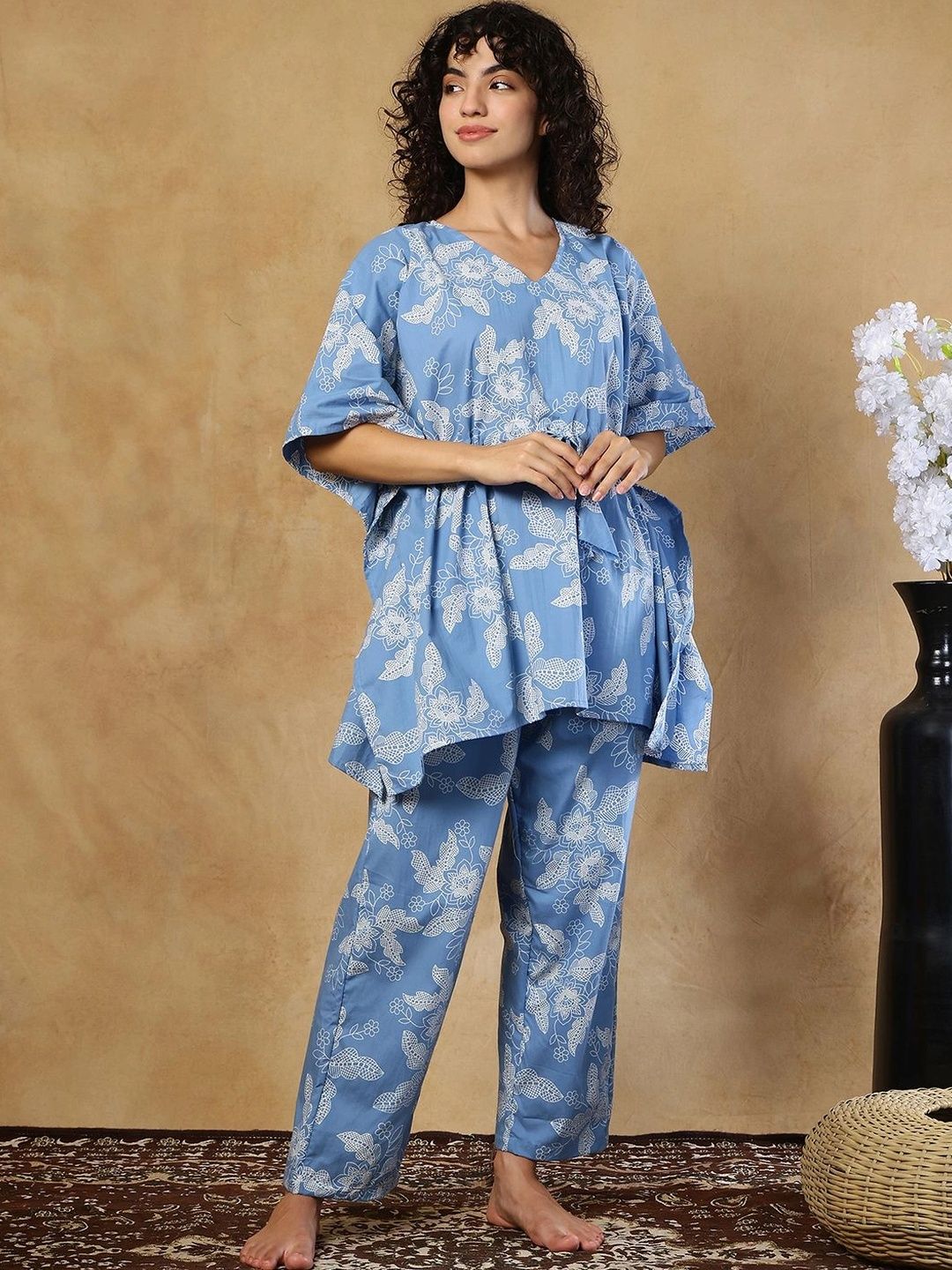TAG 7 PLUS Women Printed Night suit