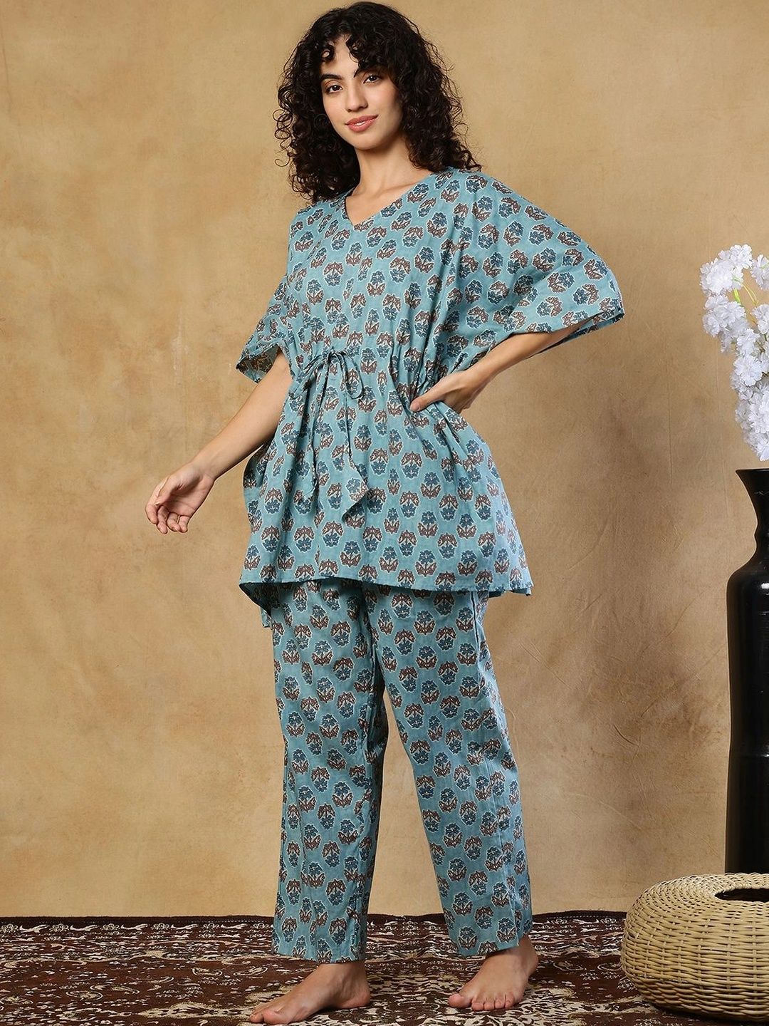 TAG 7 PLUS Women Printed Night suit