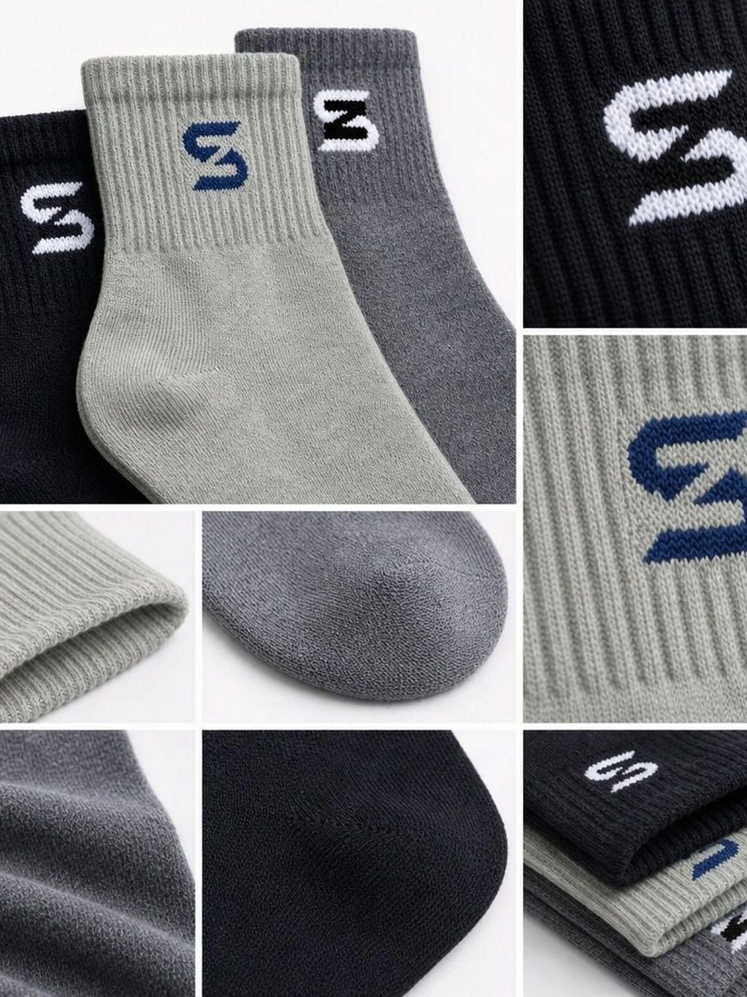 sakyastars Men Pack of 3 Ankle Length Socks