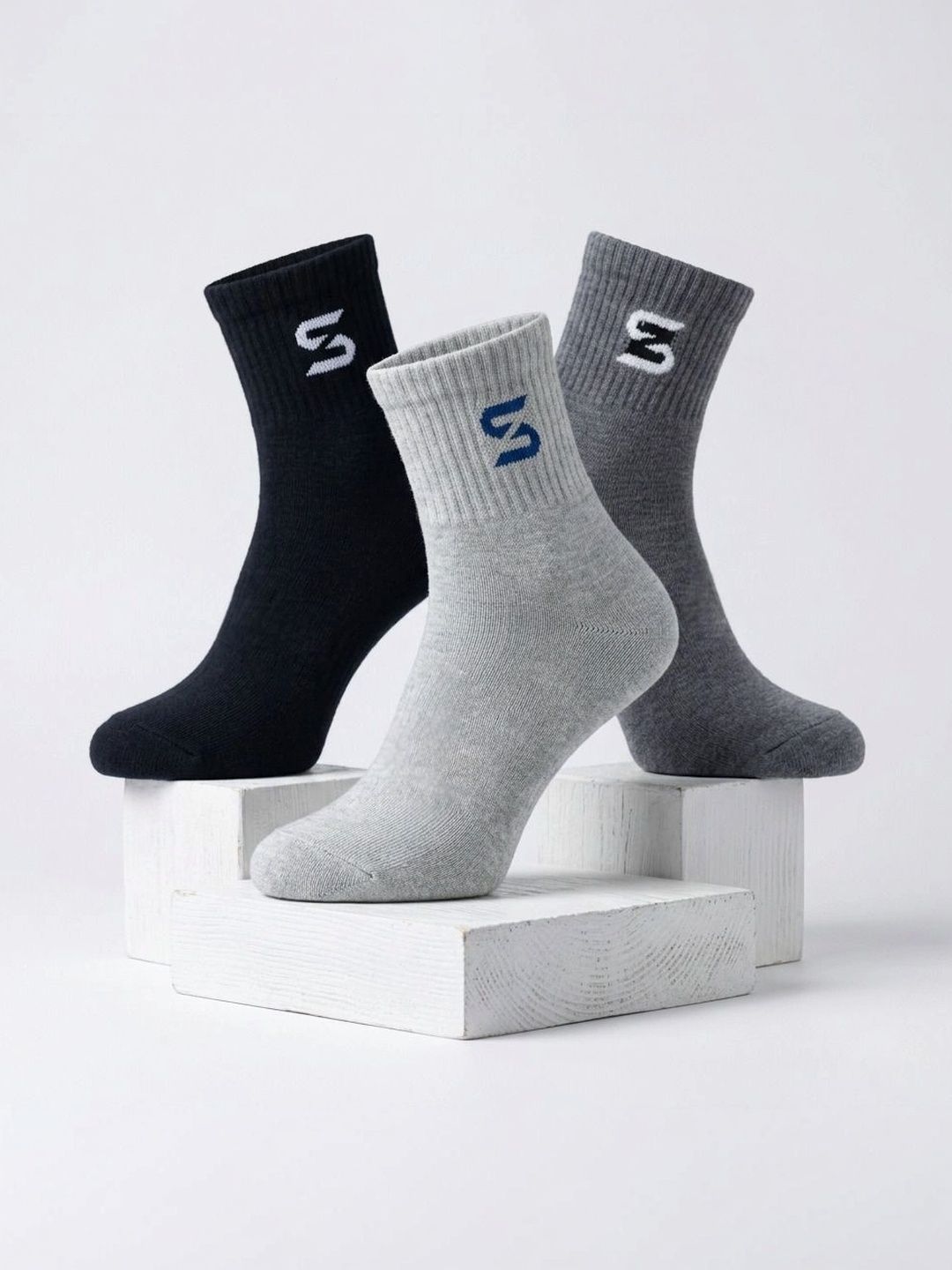 sakyastars Men Pack of 6 Above Ankle Socks