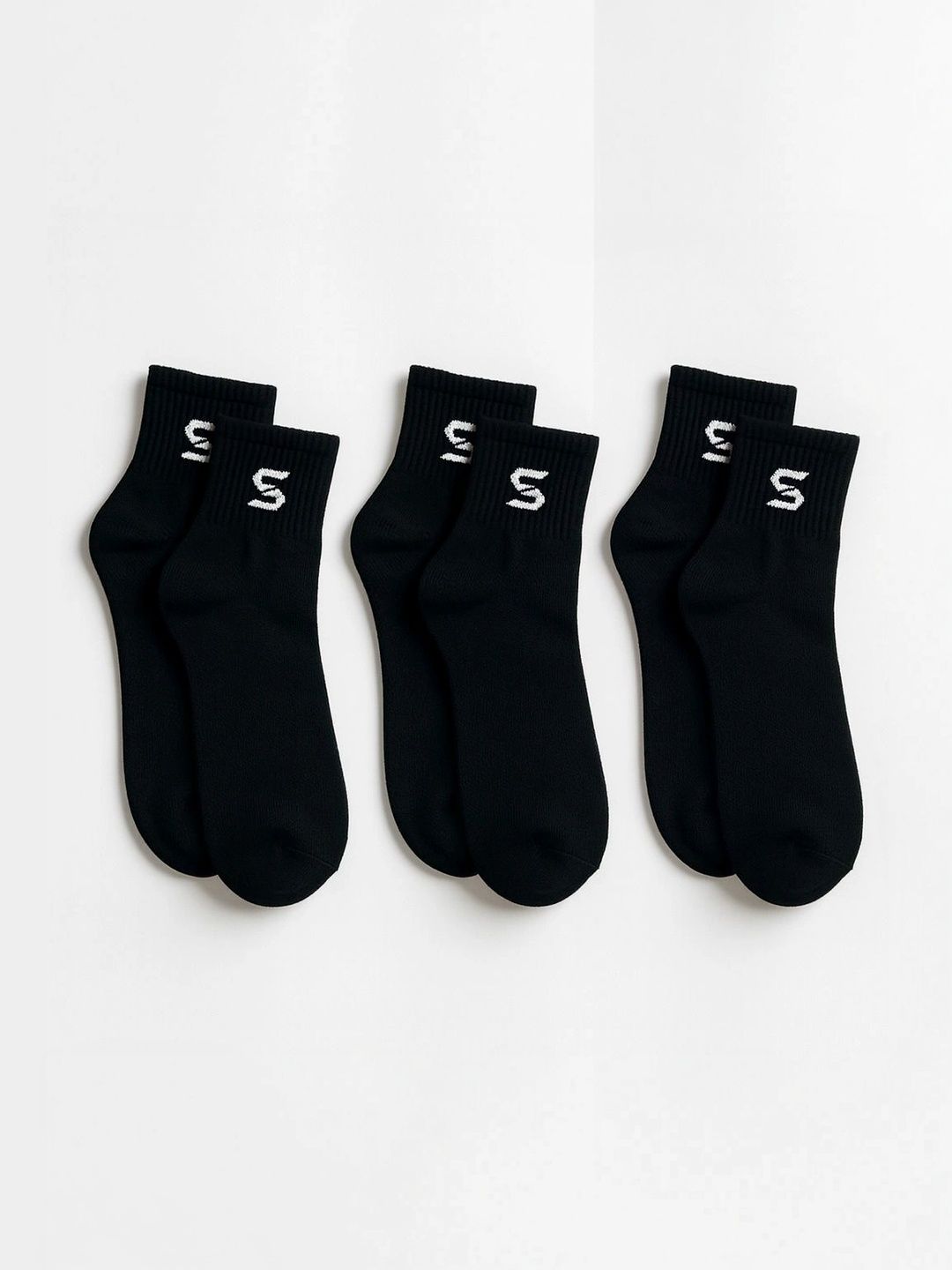 sakyastars Men Pack of 6 Patterned Above Ankle Socks