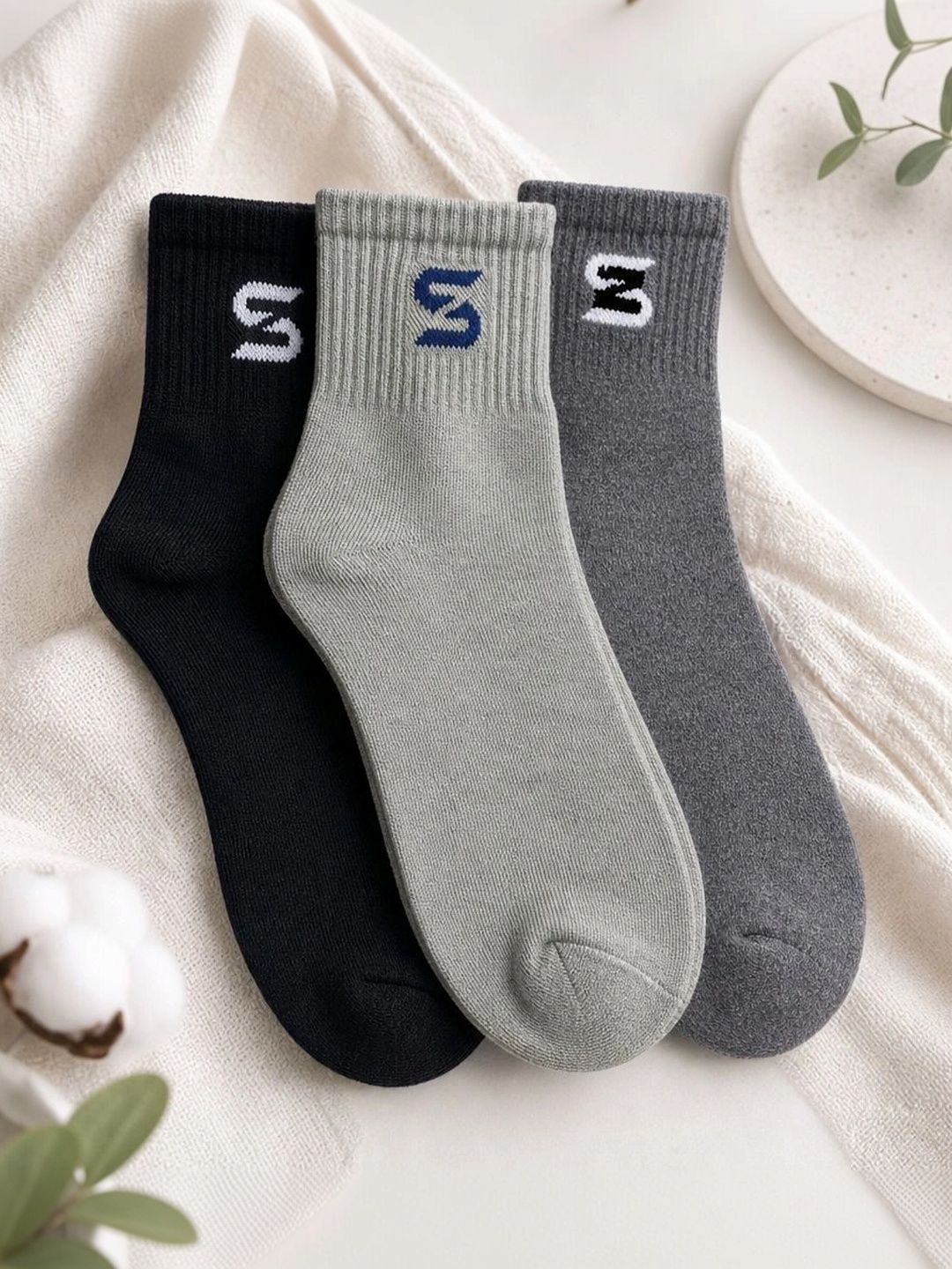 sakyastars Men Pack of 6 Above Ankle Socks