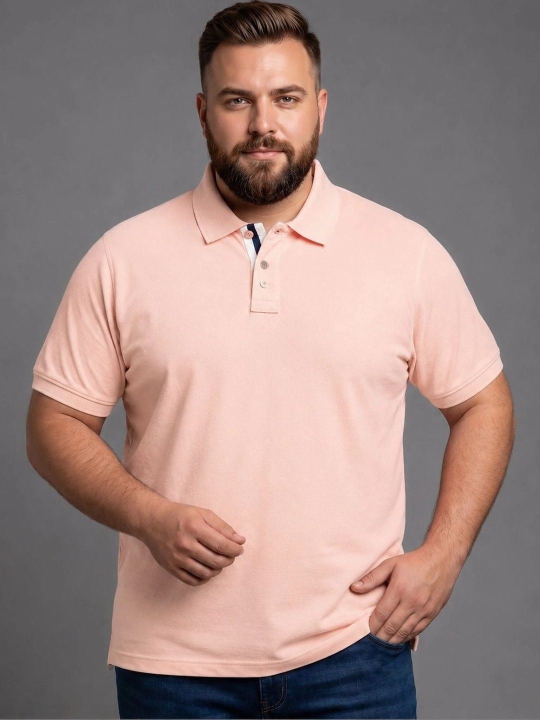 Club York Men Polo Collar T-shirt