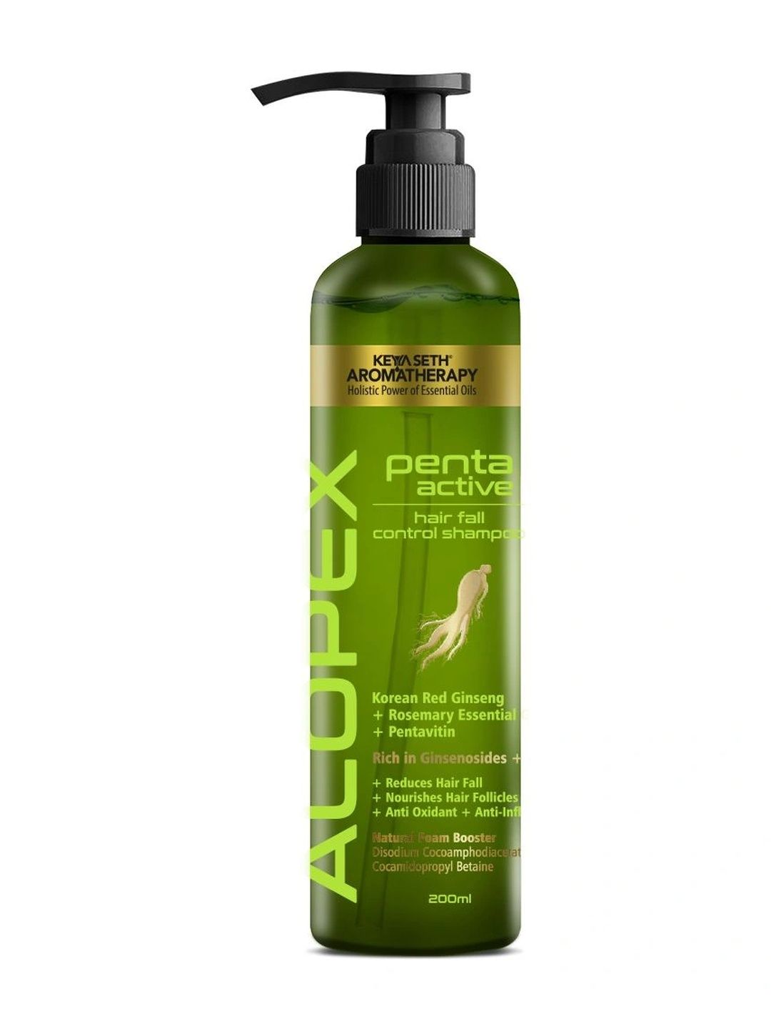 KEYA SETH AROMATHERAPY KEYA SETH AROMATHERAPY Alopex Penta Active Hair Fall Control Shampoo - 200 ml