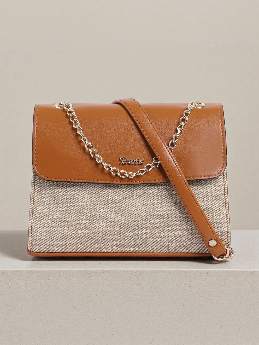 Exotic Textured PU Sling Bag