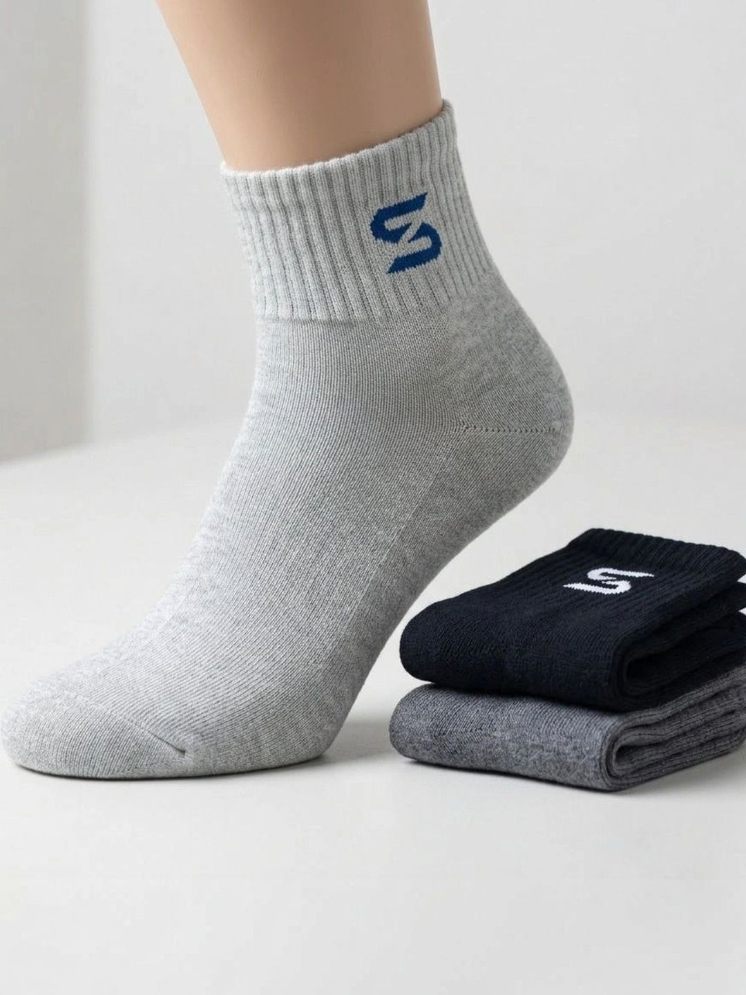 sakyastars Men Pack of 6 Above Ankle Socks