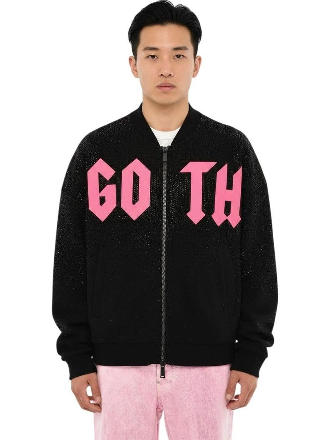Dsquared2 Men Typography Bomber Jacket