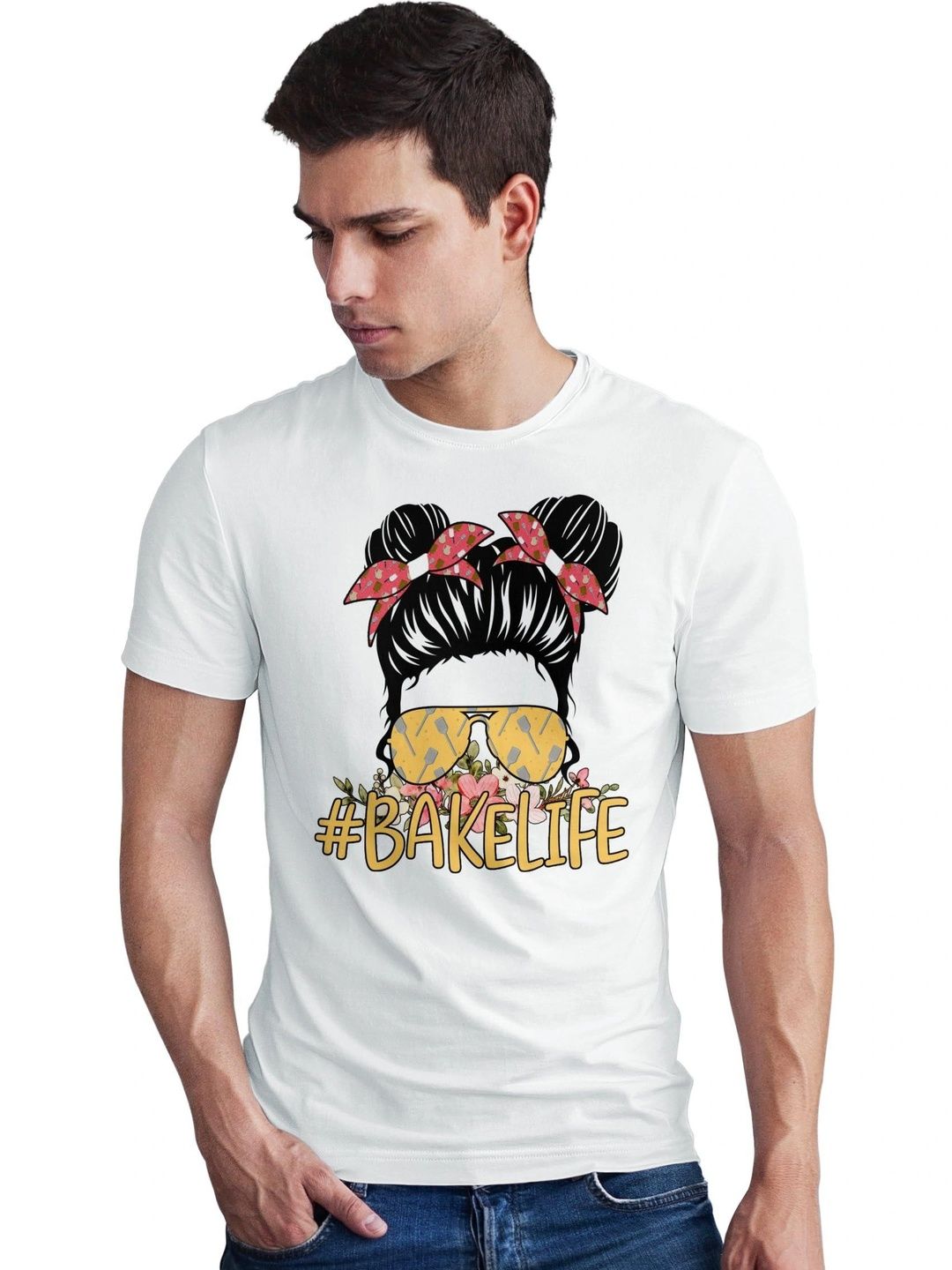 Seekbuylove Men Printed T-shirt
