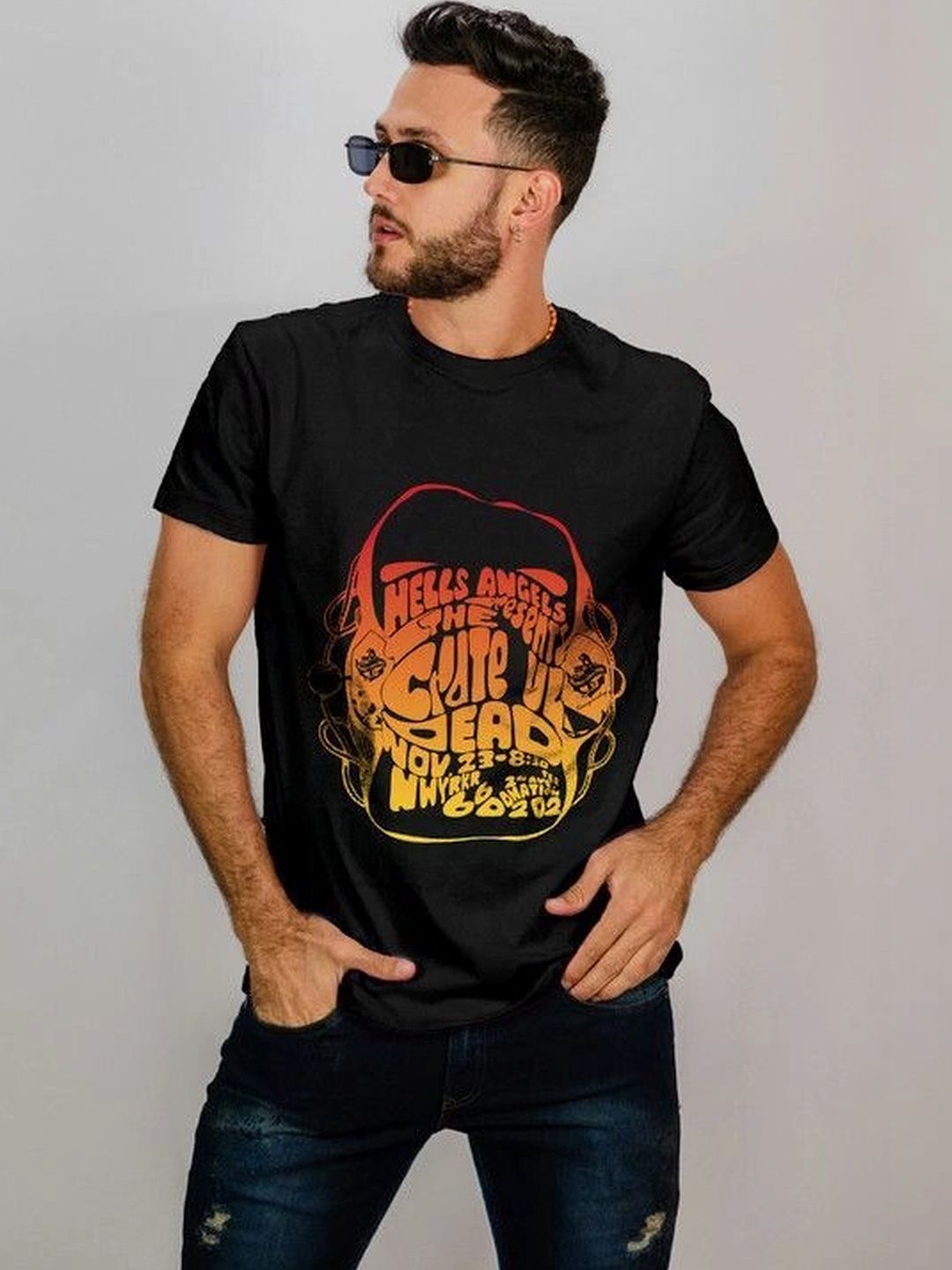 TeeBling Men Printed T-shirt