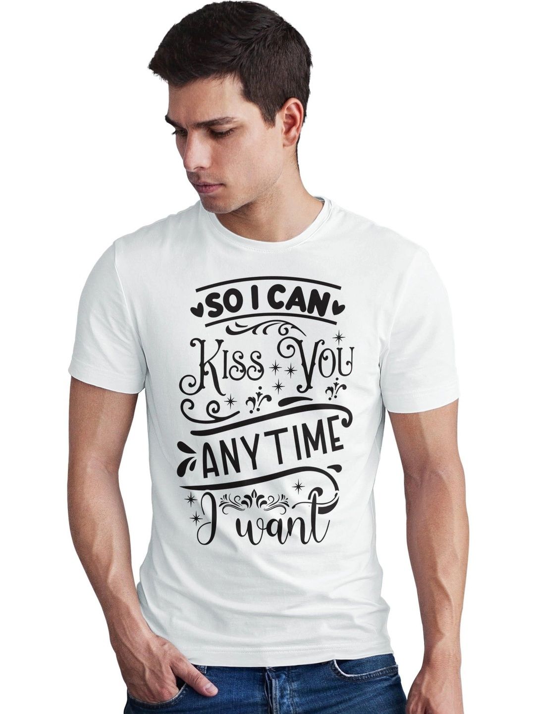 Seekbuylove Men Typography Printed T-shirt