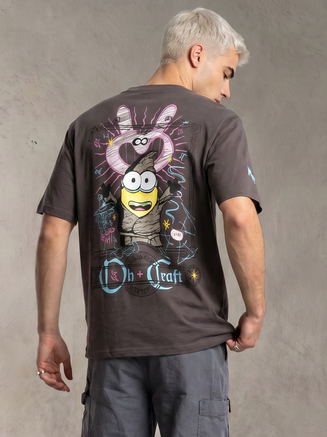 Minions by Kook N Keech Men Printed T-shirt