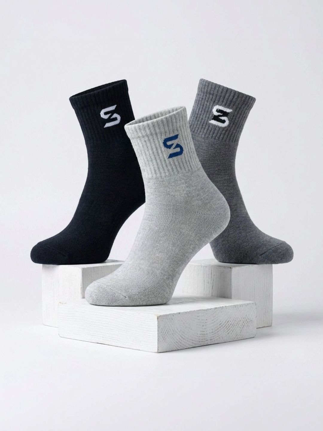 sakyastars Men Pack of 6 Above Ankle Socks