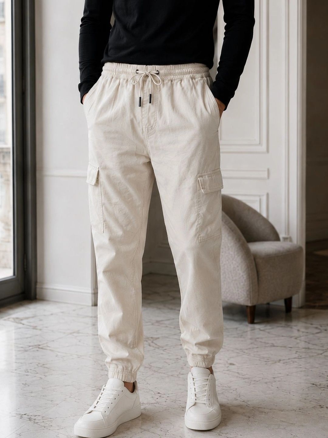 elioop Men Relaxed Trousers