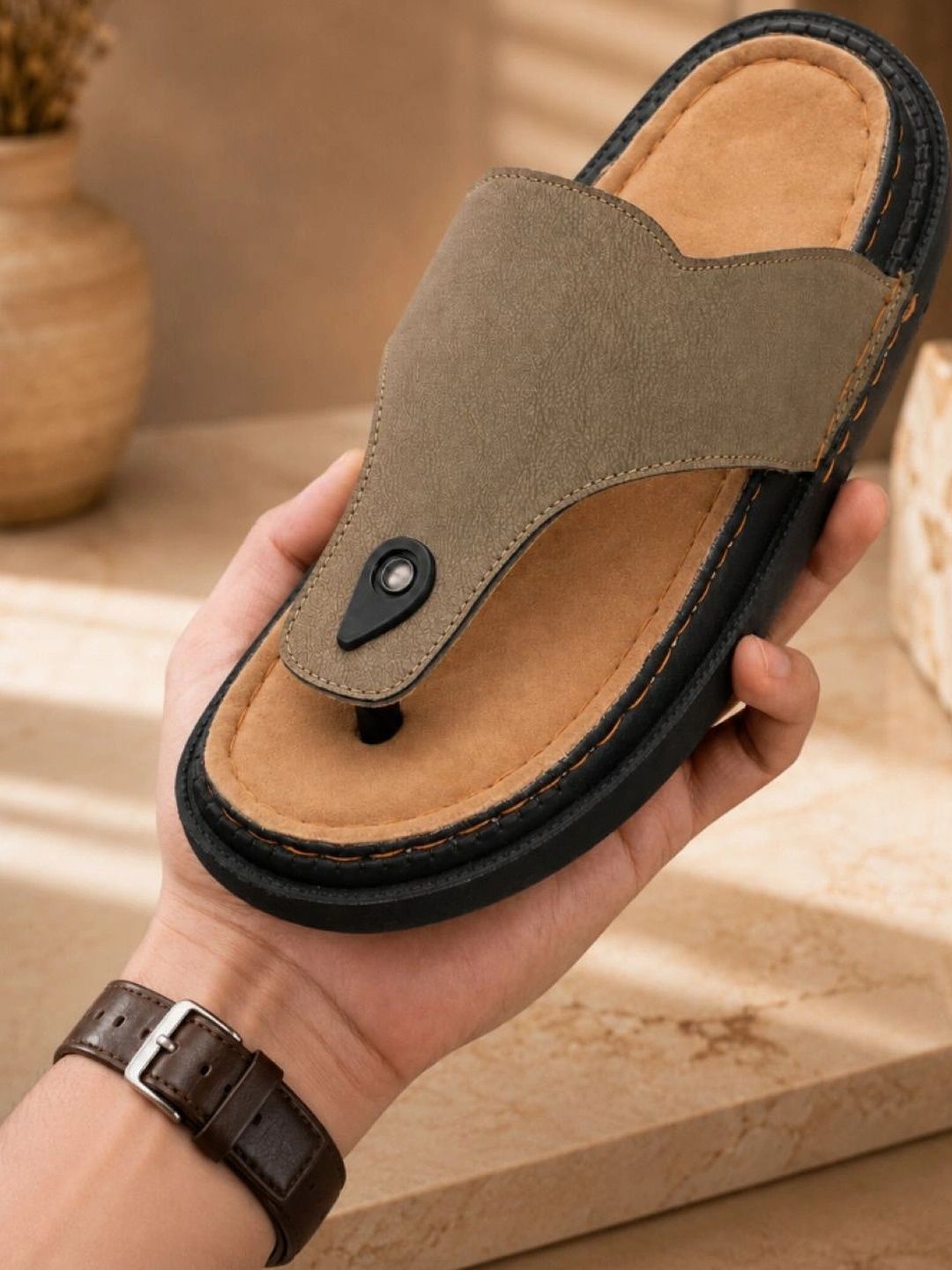 Killer Men Suede Shoe-Style Sandals