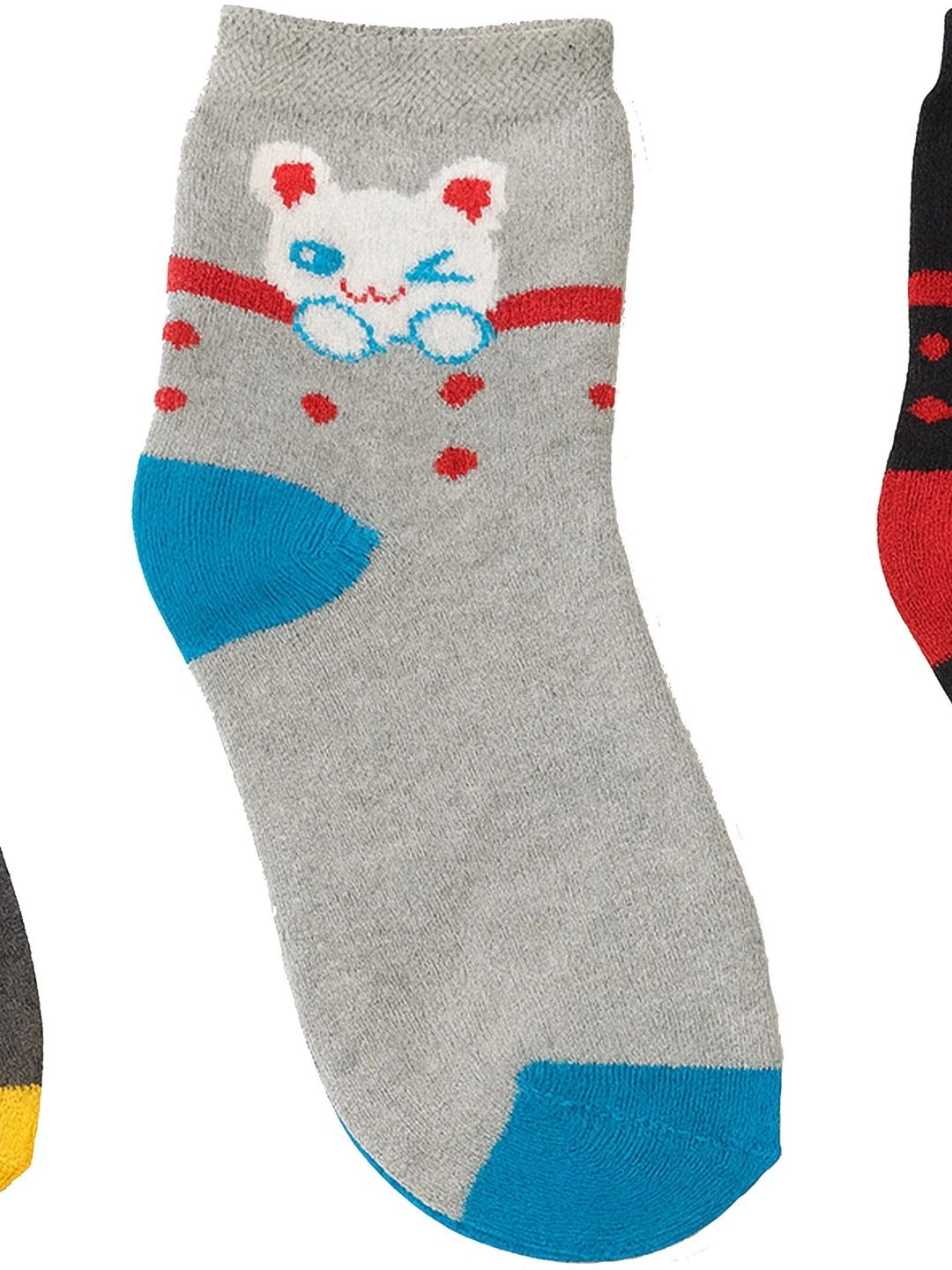 sakyastars Men Pack of 6 Patterned Above Ankle Socks