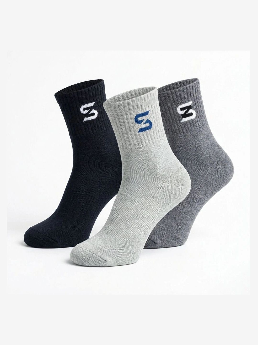 sakyastars Men Pack of 3 Ankle Length Socks