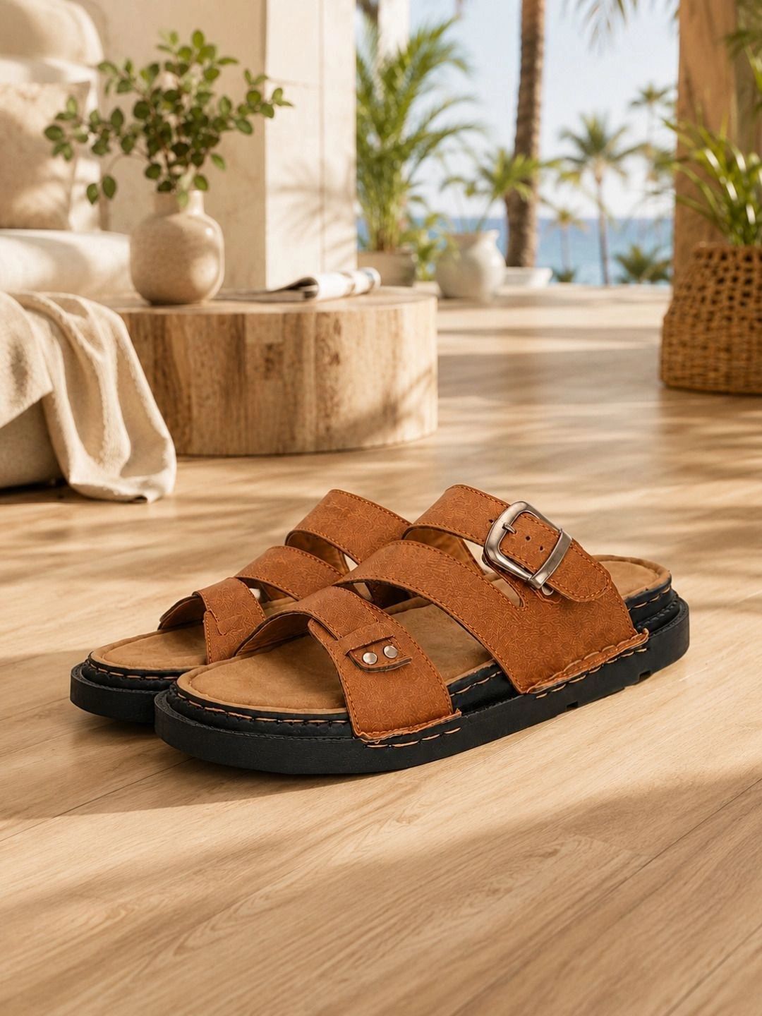 Killer Men Suede Comfort Sandals