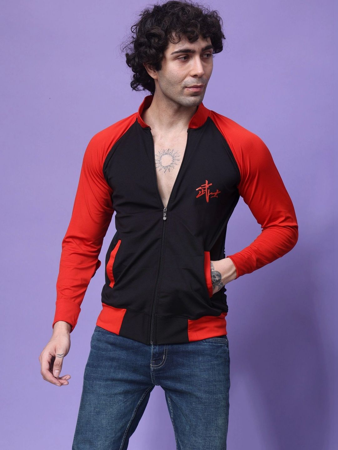 Flirty Soul Men Bomber Jacket