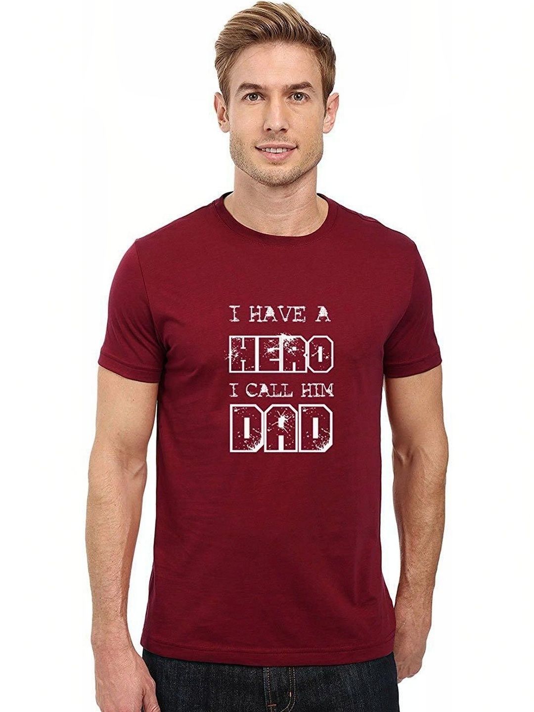 Double F Men Typographic Printed T-Shirt
