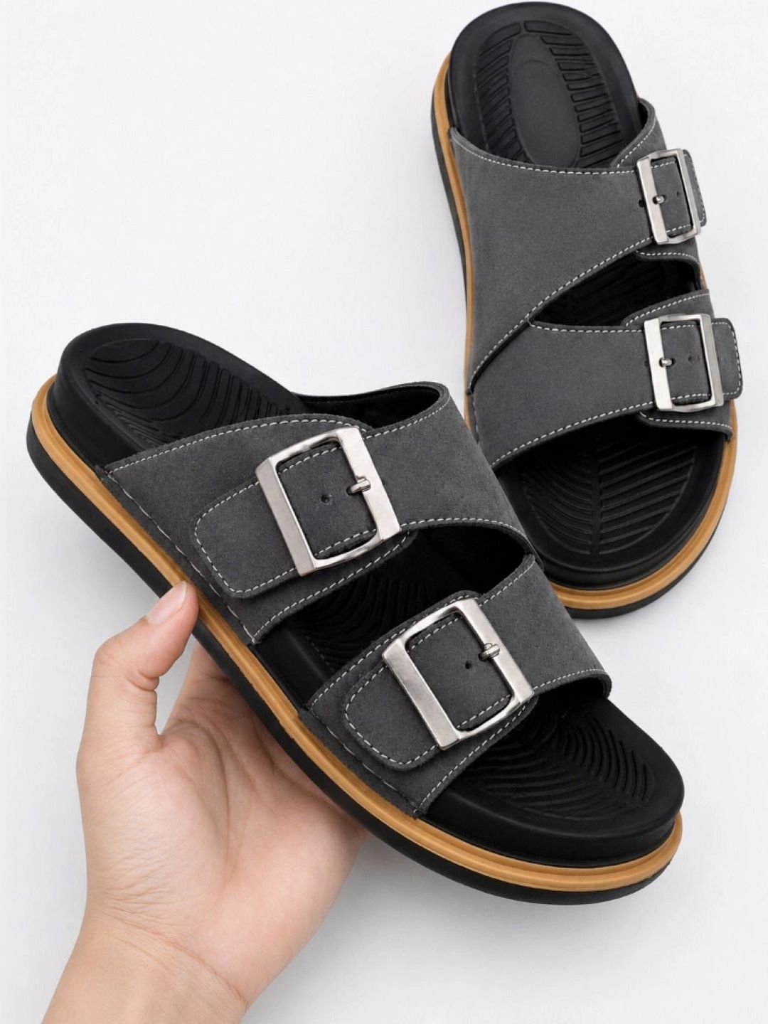 Killer Men Suede Comfort Sandals