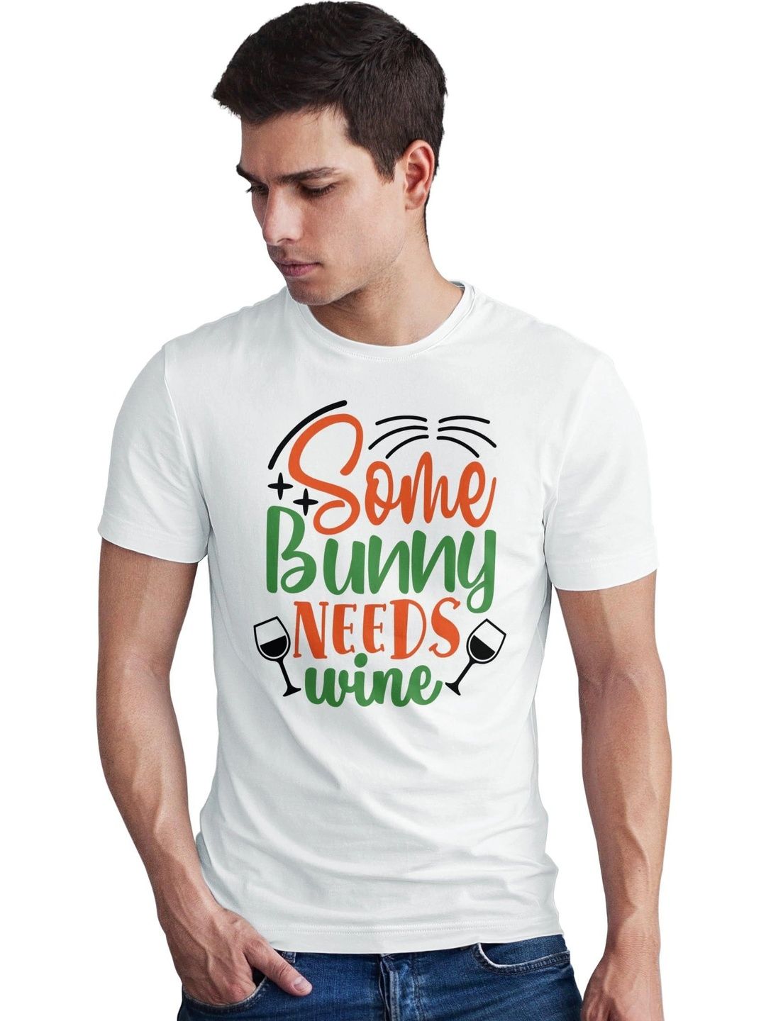 Seekbuylove Men Typography Printed T-shirt
