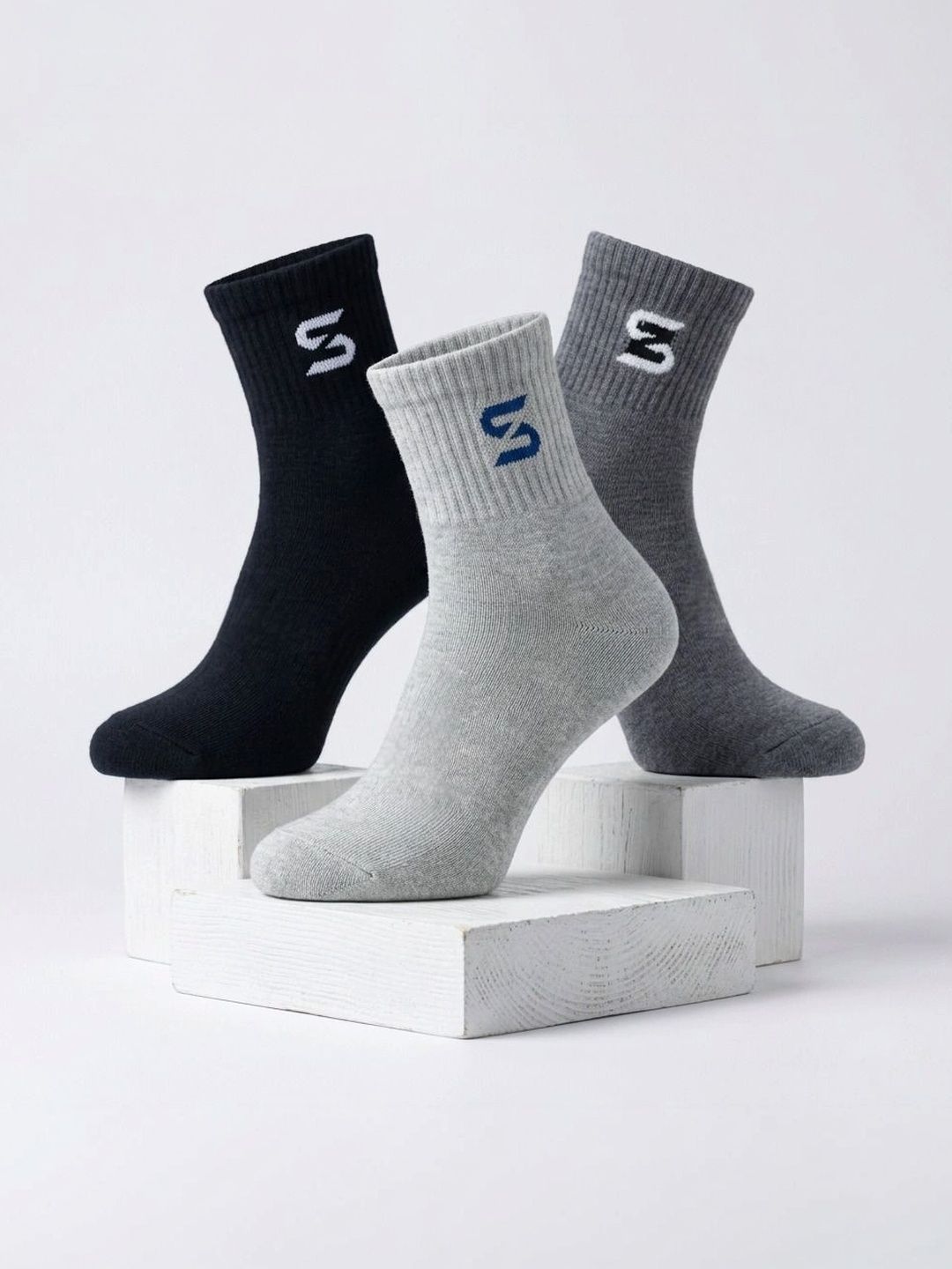 sakyastars Men Pack of 6 Above Ankle Socks