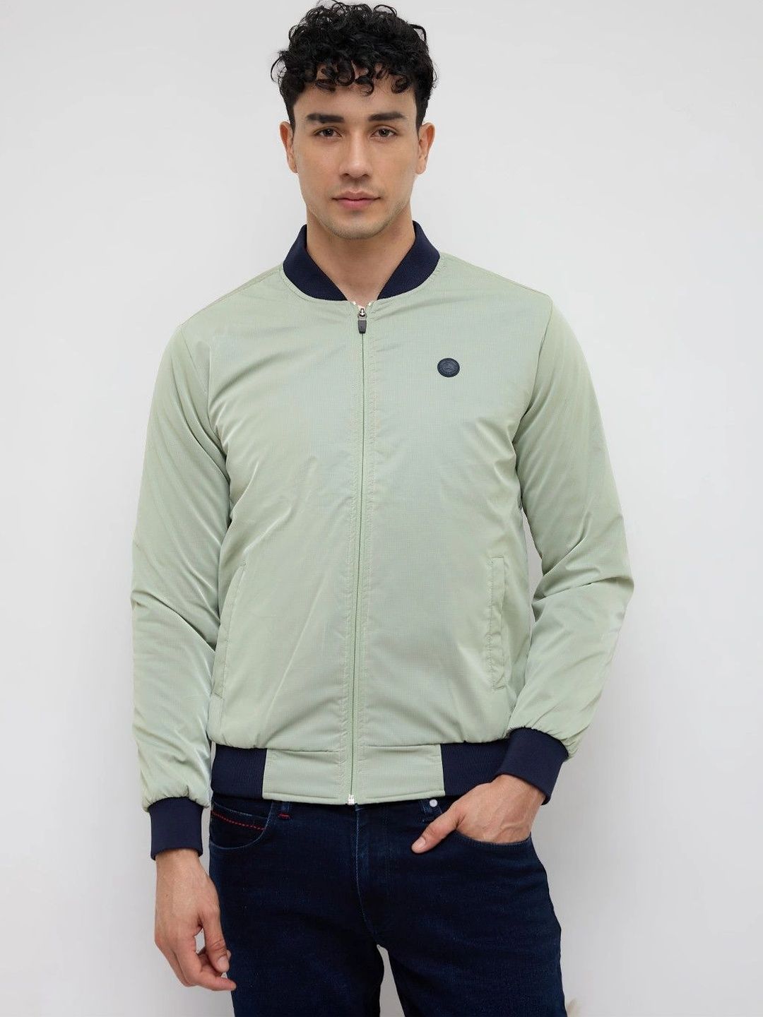 Parx Men Lightweight Bomber Jacket