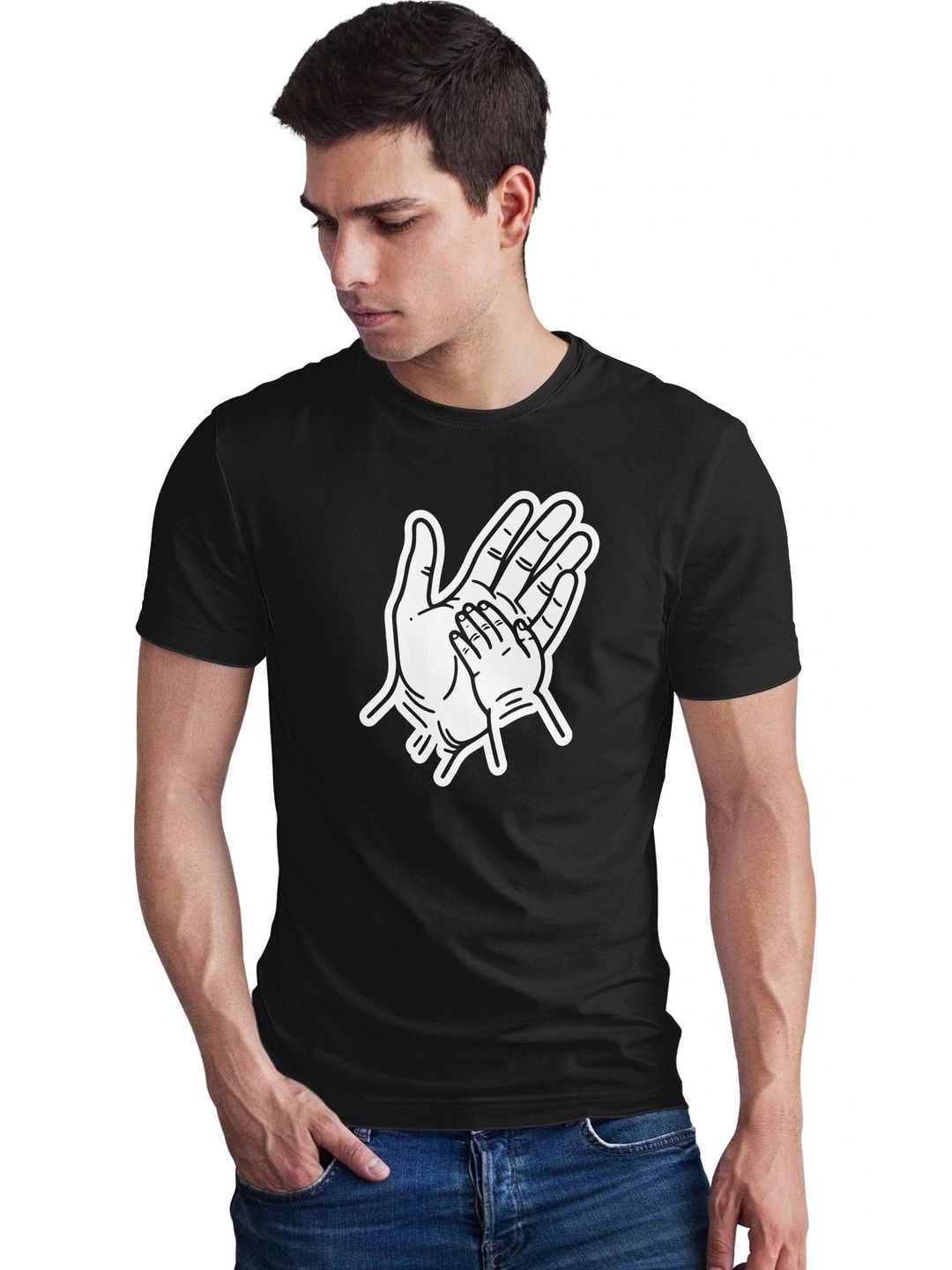 Seekbuylove Men Printed Bio Finish T-shirt