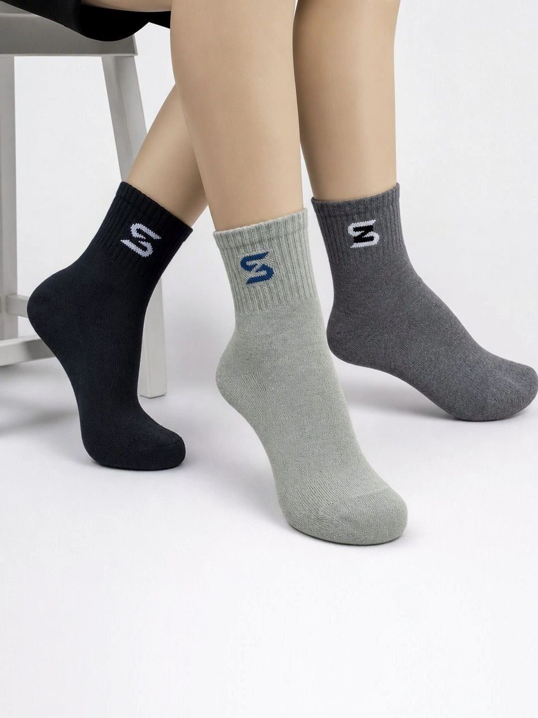 sakyastars Men Pack of 6 Above Ankle Socks