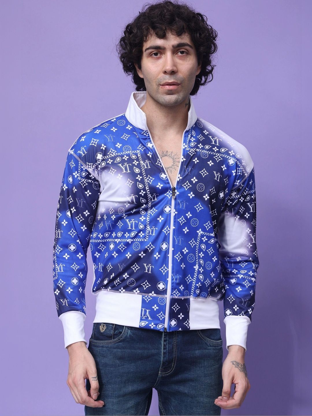 Flirty Soul Men Bomber Jacket