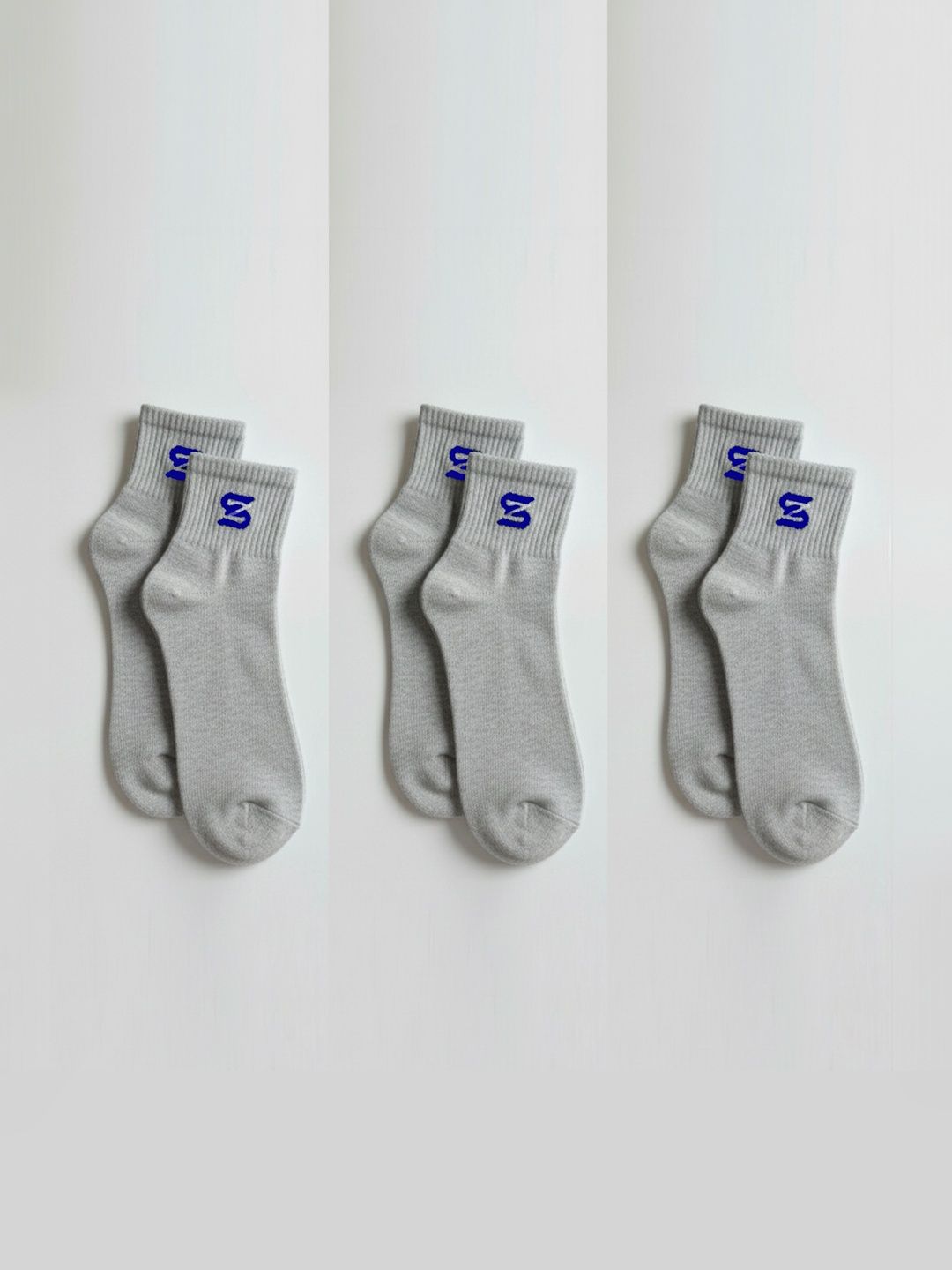 sakyastars Men Pack of 3 Above Ankle Socks