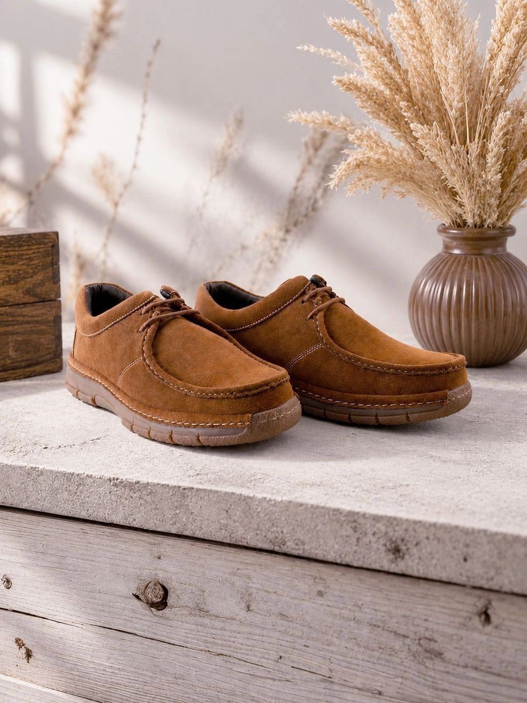 The Roadster Lifestyle Co. Men Cushioned footbed Driving Shoes