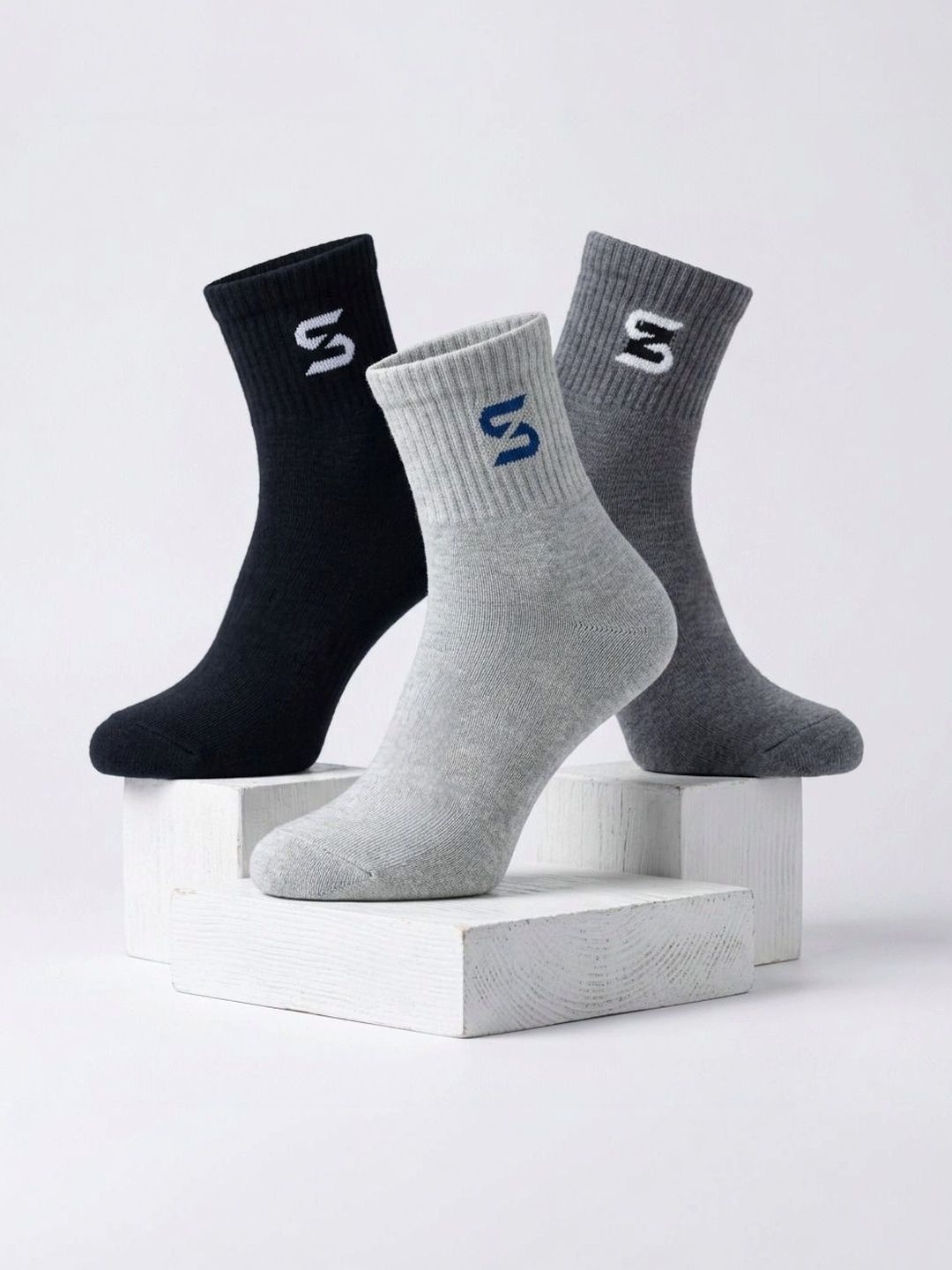 sakyastars Men Pack of 6 Above Ankle Socks