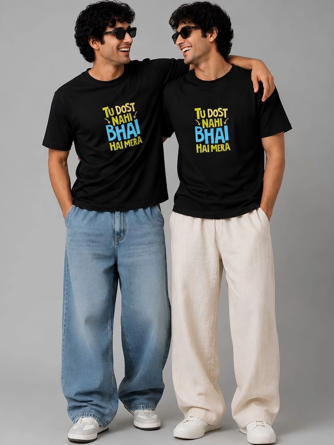 YAK YAK Men Typography Printed T-shirt