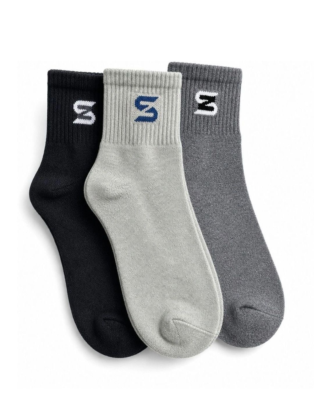 sakyastars Men Pack of 3 Above Ankle Socks