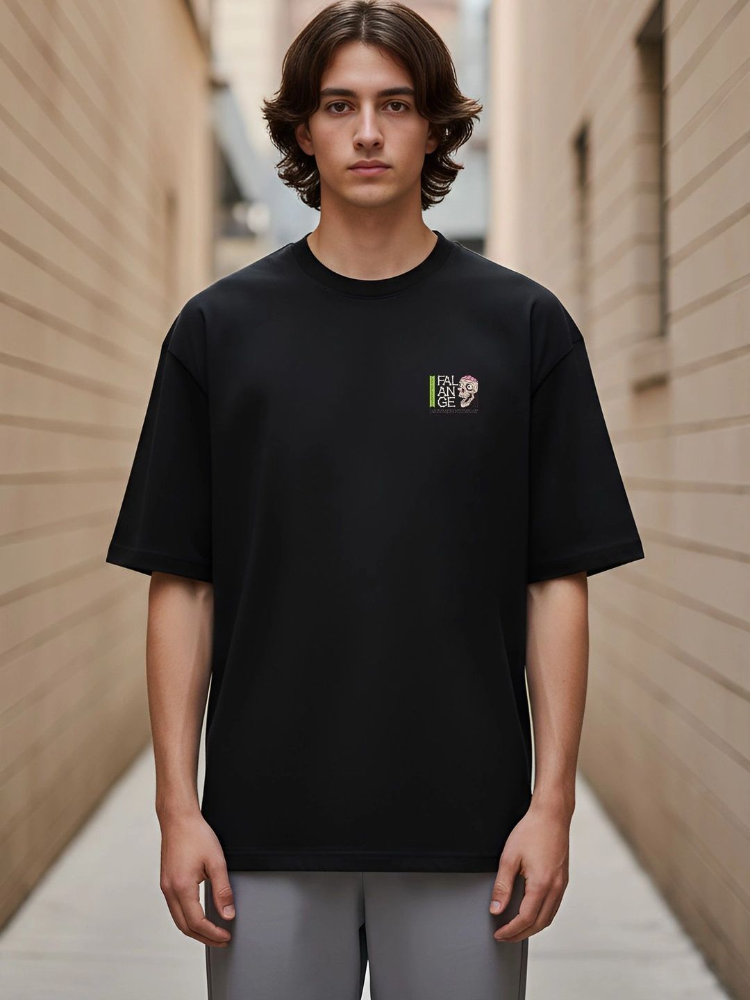 Black Pigeon Men Printed T-shirt