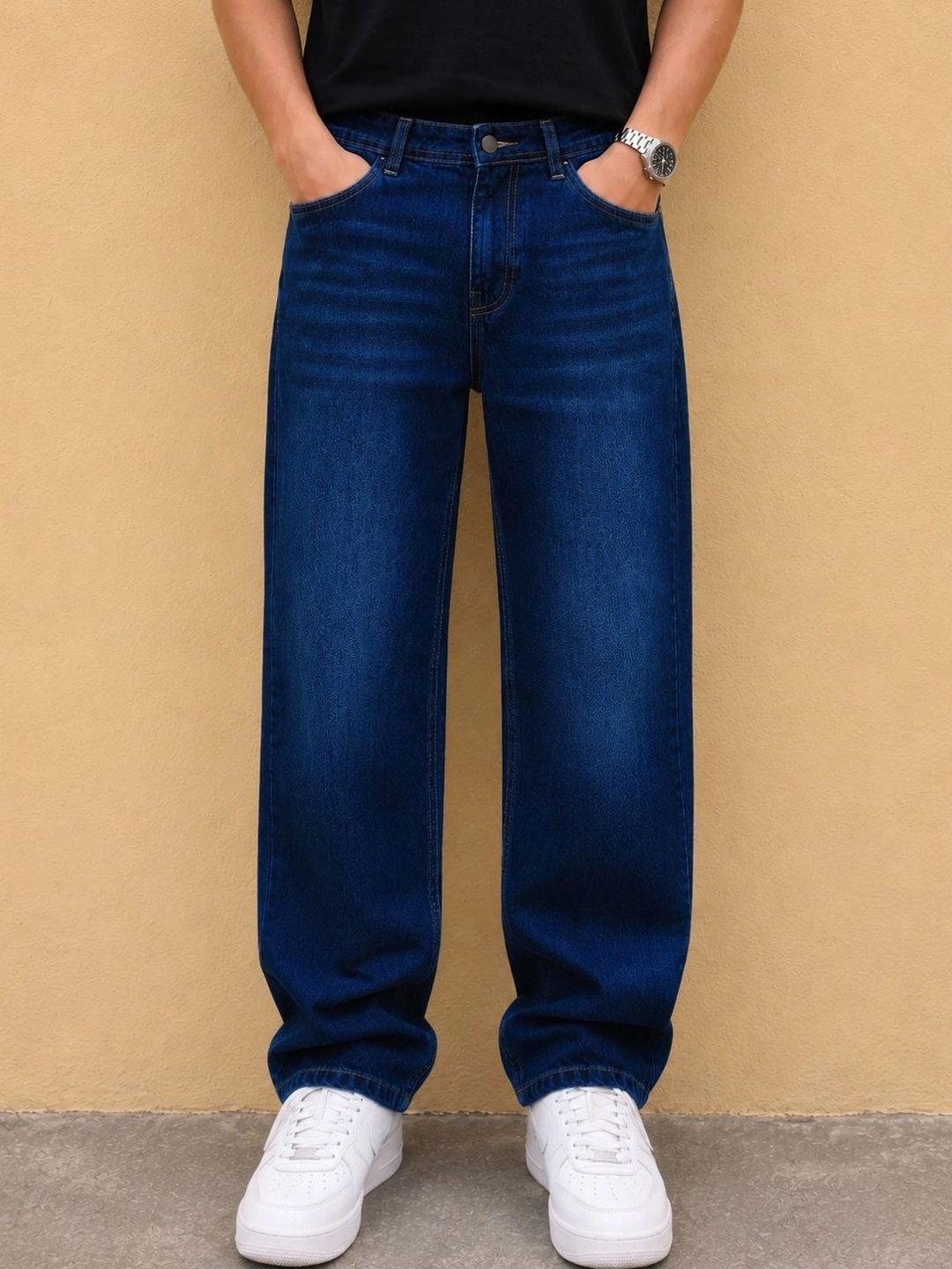 R.Code by The Roadster Life Co. Men Mid-Rise Stretchable Jeans