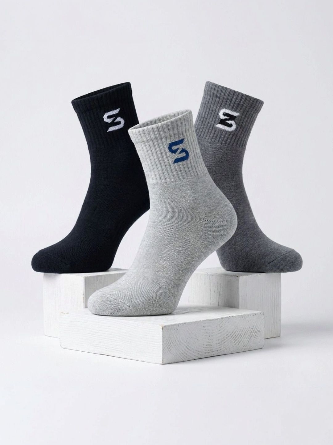 sakyastars Men Pack of 6 Above Ankle Socks