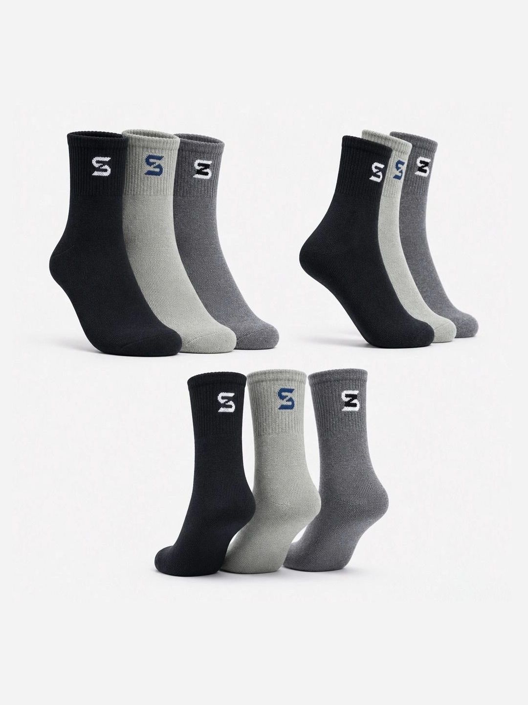 sakyastars Men Pack of 6 Ankle Length Socks