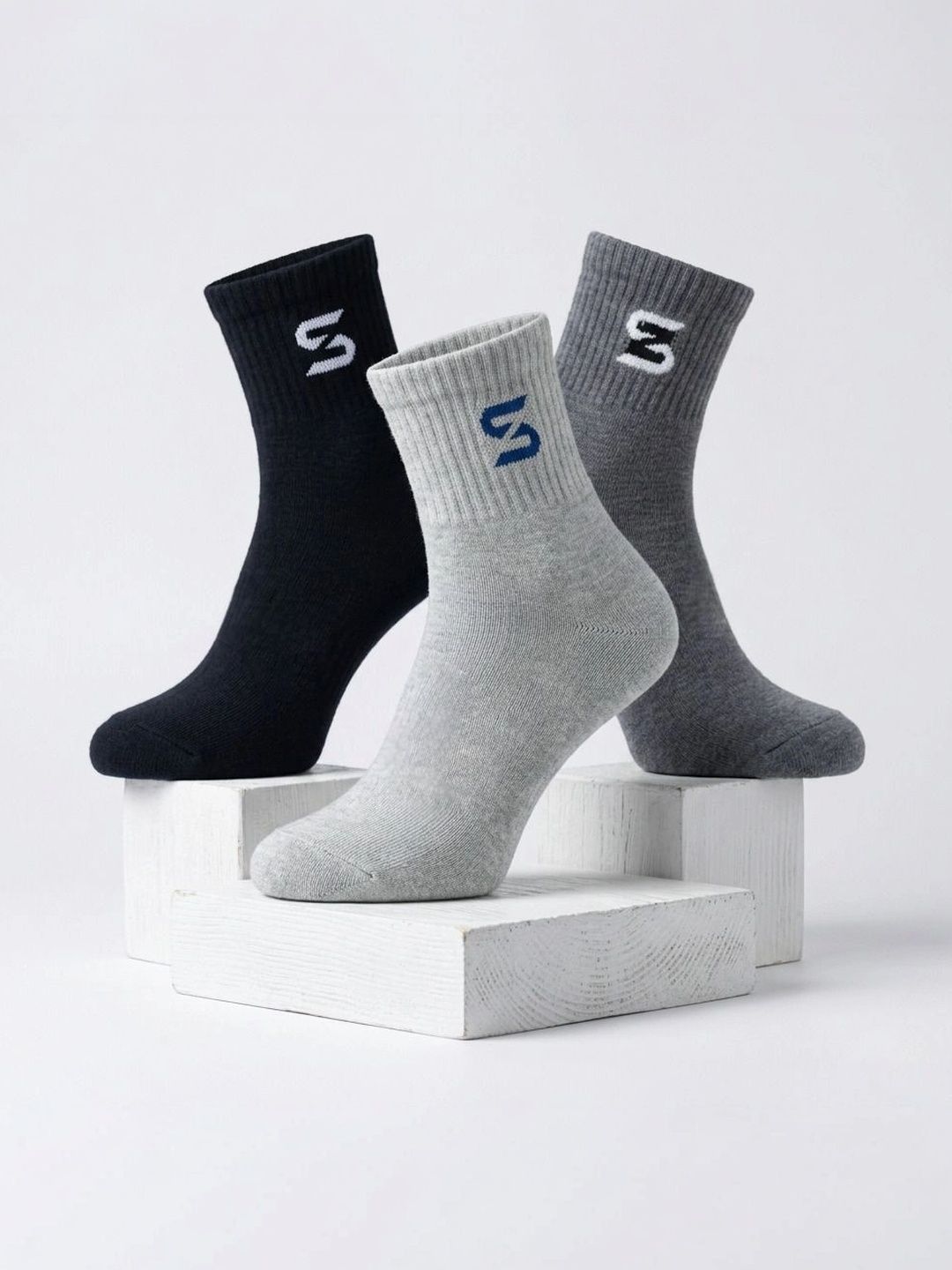 sakyastars Men Pack of 6 Above Ankle Socks