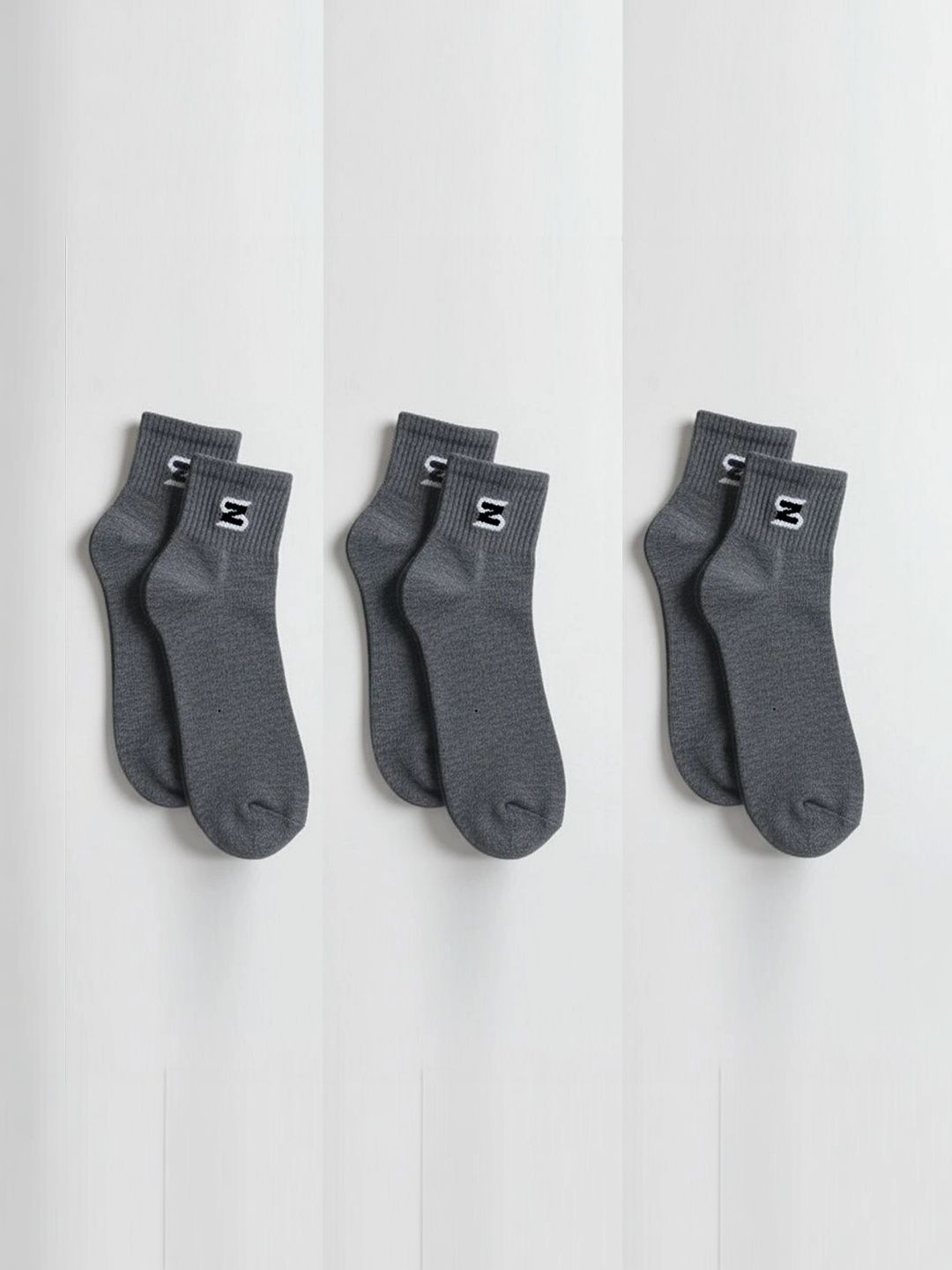 sakyastars Men Pack of 3 Ankle Length Socks