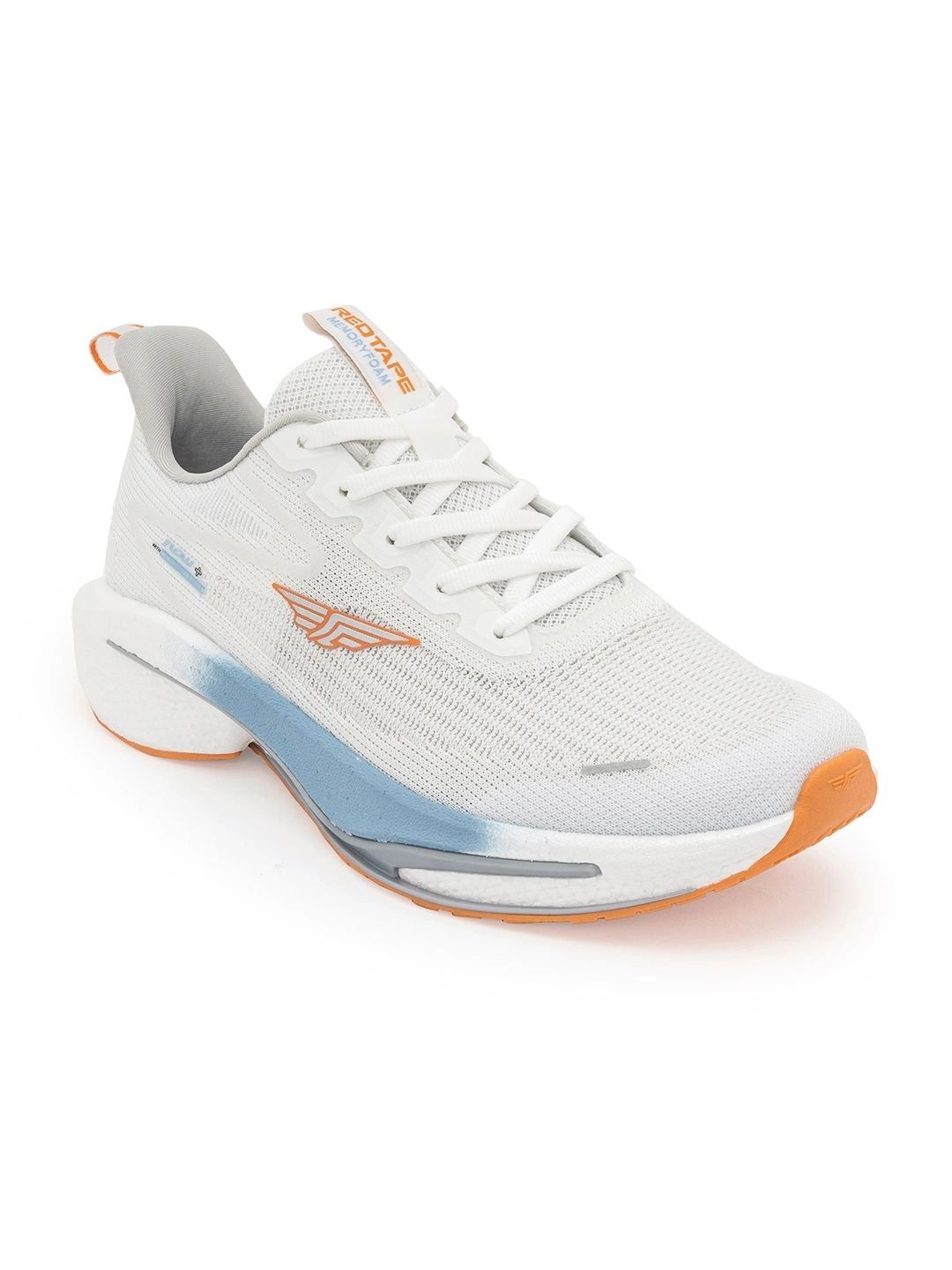 Red Tape Sports Shoes for Men in White Blue | Sports Shoes