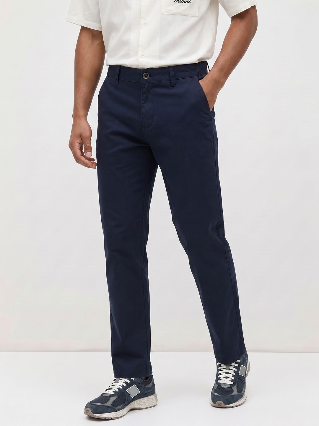 Roadster The Roadster Lifestyle Co  Mid Rise Chinos Trousers