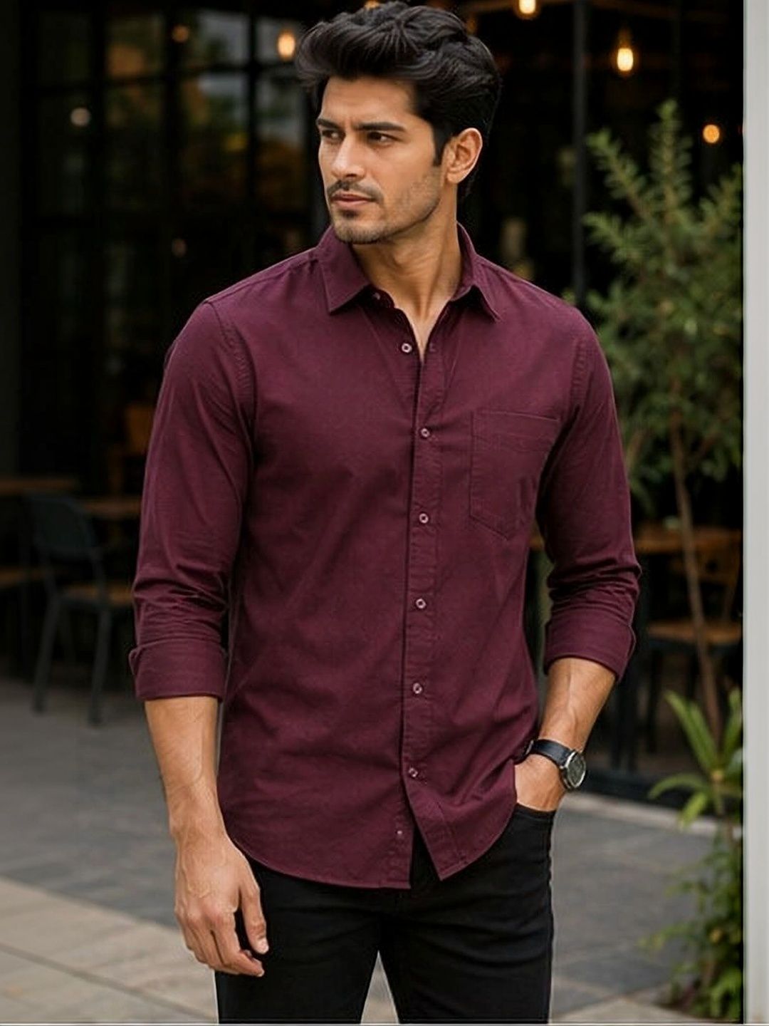UNIFAV FASHION Men Casual Shirt